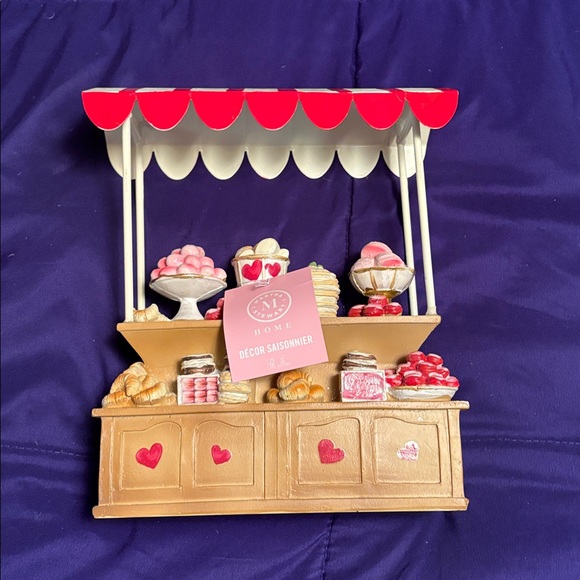 NWT Martha Stewart Red and White Home Party Supplies Stand - Picture 3 of 14